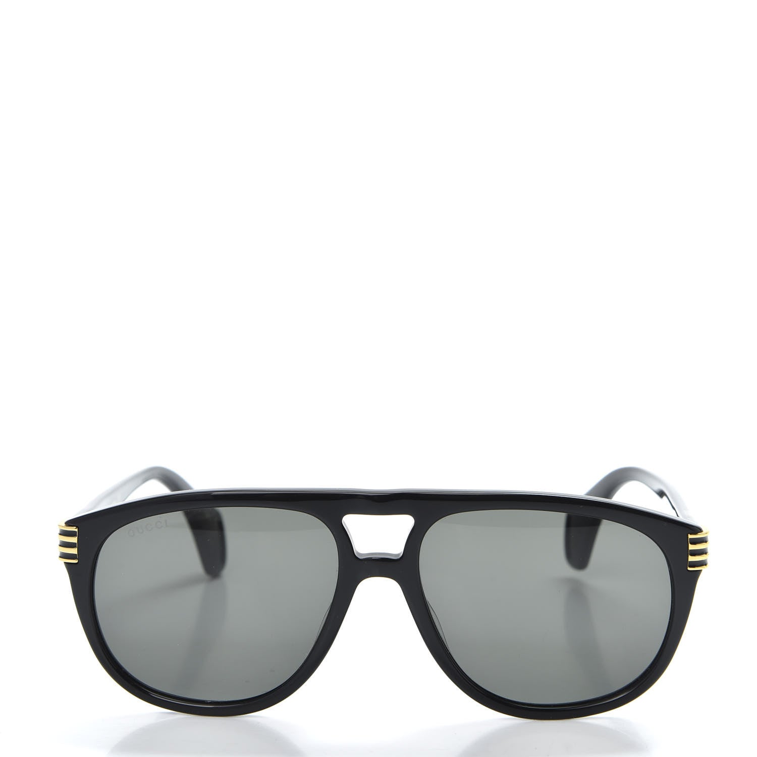 Gucci Acetate Aviator Sunglasses GG0525S Black 2 of 8