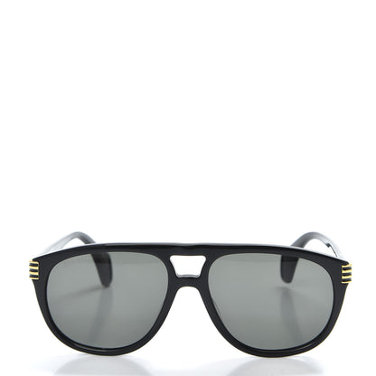 Gucci Acetate Aviator Sunglasses GG0525S Black 2 of 8