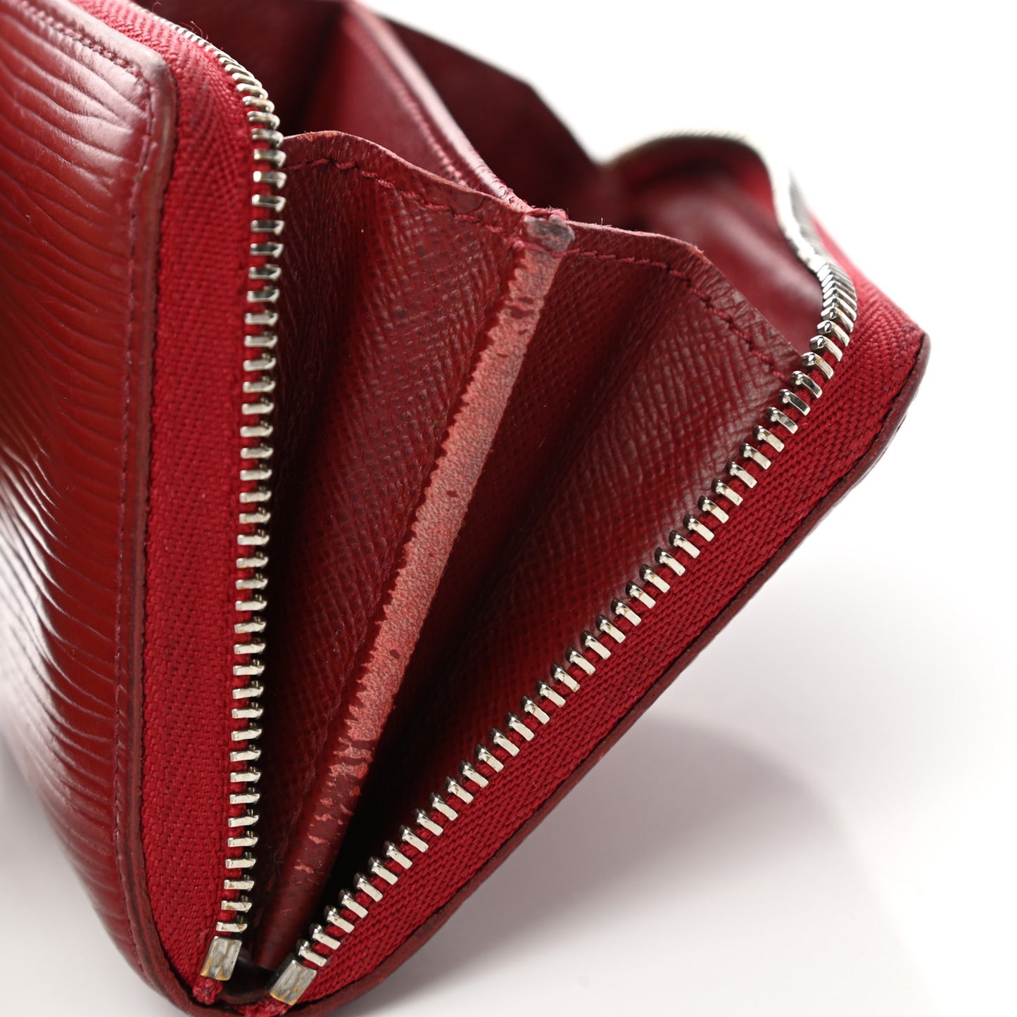 Epi Zippy Coin Purse Rubis