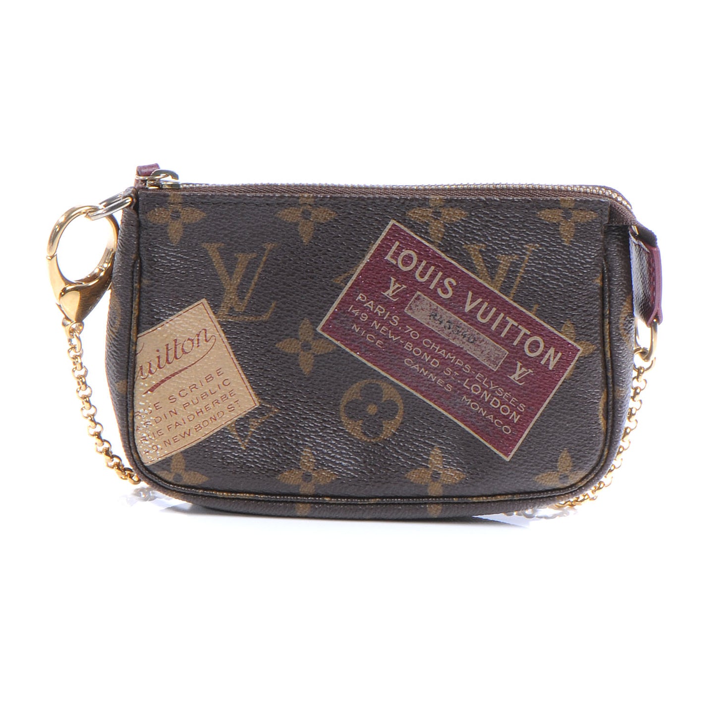 Monogram Stamp Mini Pochette Accessories