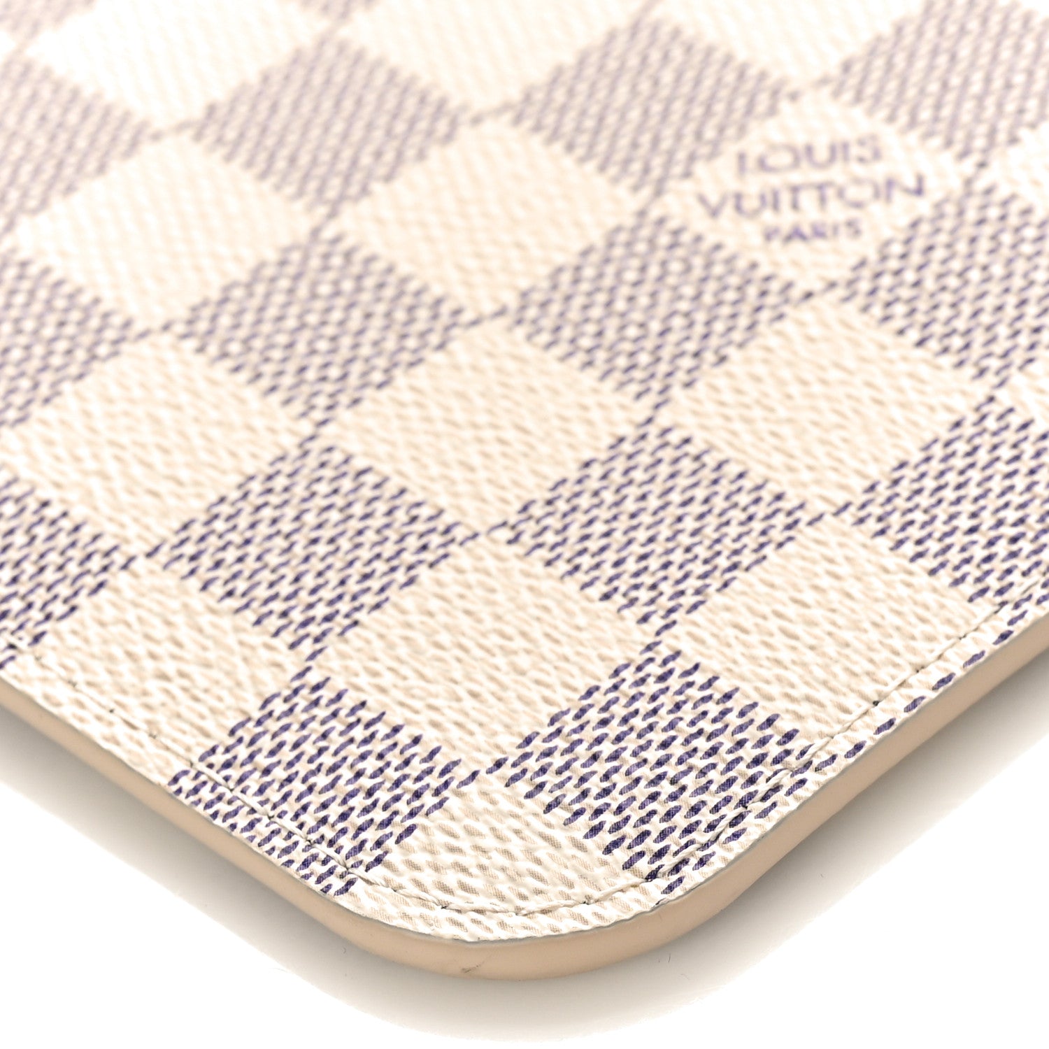 Louis Vuitton Damier Azur Neverfull MM GM Pochette Rose Ballerine 8 of 8