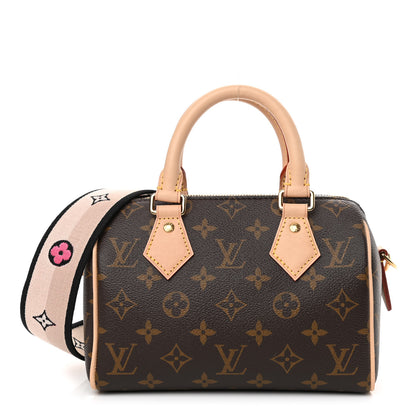 Louis Vuitton Monogram Speedy Bandouliere 20 Black 1 of 9