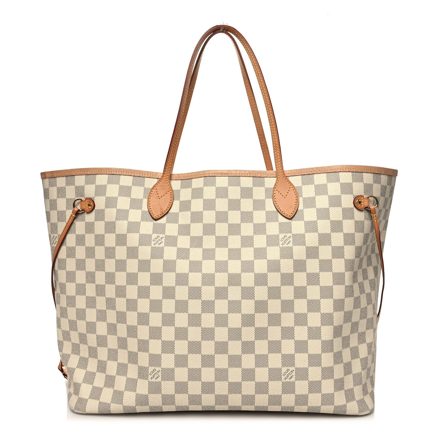 Louis Vuitton Damier Azur Neo Neverfull GM Rose Ballerine 1 of 14