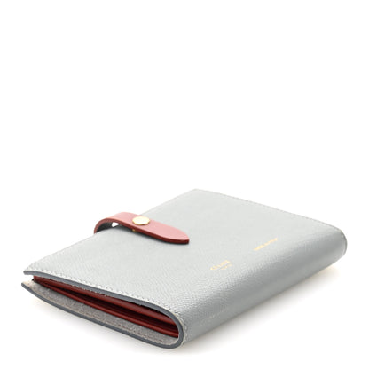 Celine Grained Calfskin Medium Multifunction Strap Wallet Blue 4 of 10