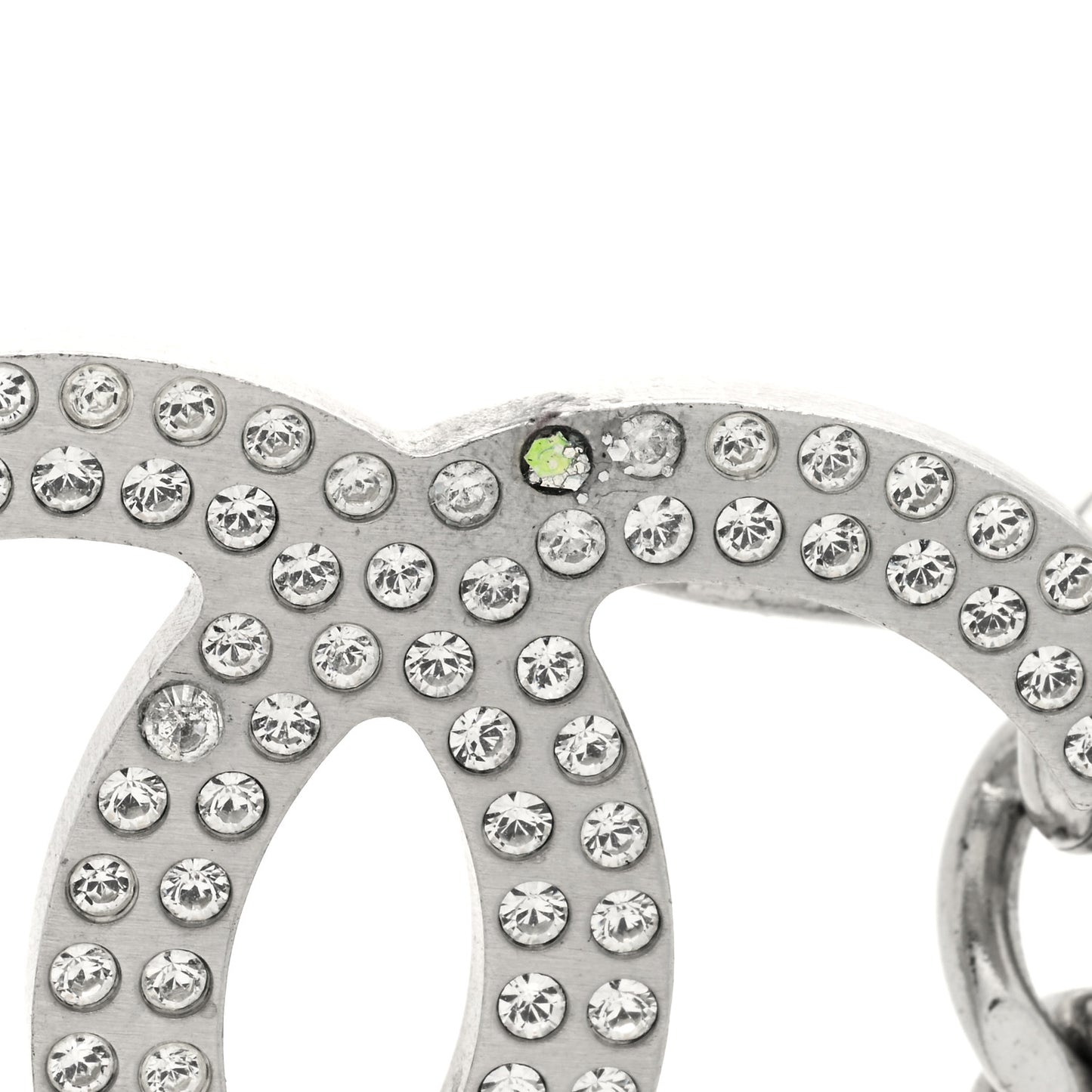 Crystal CC Chain Belt 90 Silver