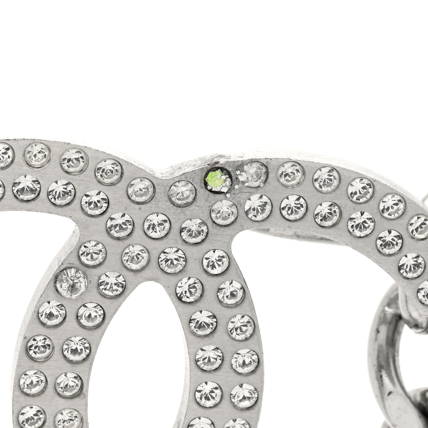 Chanel Crystal CC Chain Belt 90 Silver 5 of 5