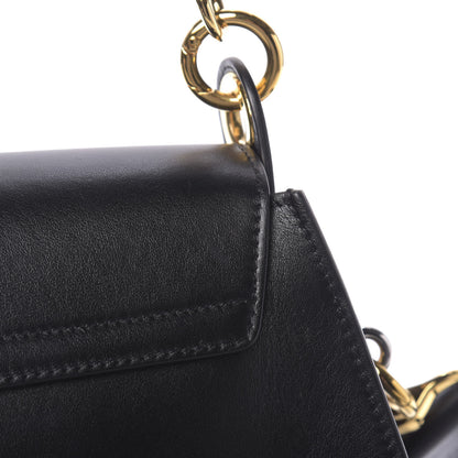 Chloe Calfskin Large Tess Bag Black 10 of 18