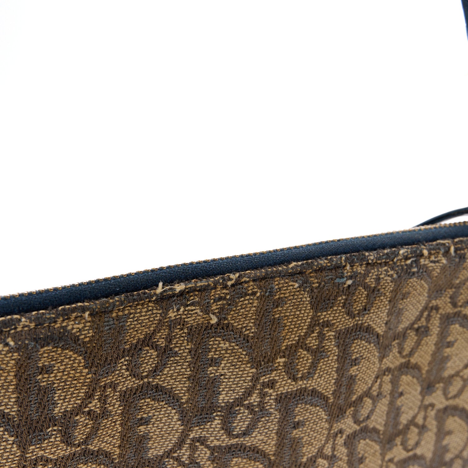 Christian Dior Monogram Mini Saddle Pochette Navy 18 of 18
