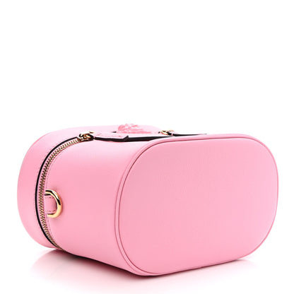 Versace Grained Calfskin Medusa Vanity Case Pink 3 of 9