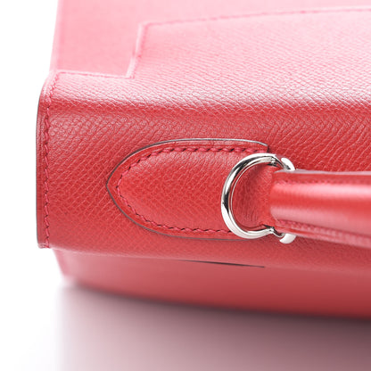 Hermes Epsom Kelly Sellier 32 Rouge Casaque 11 of 38