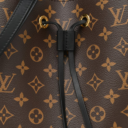 Louis Vuitton Monogram Neonoe MM Black 8 of 11