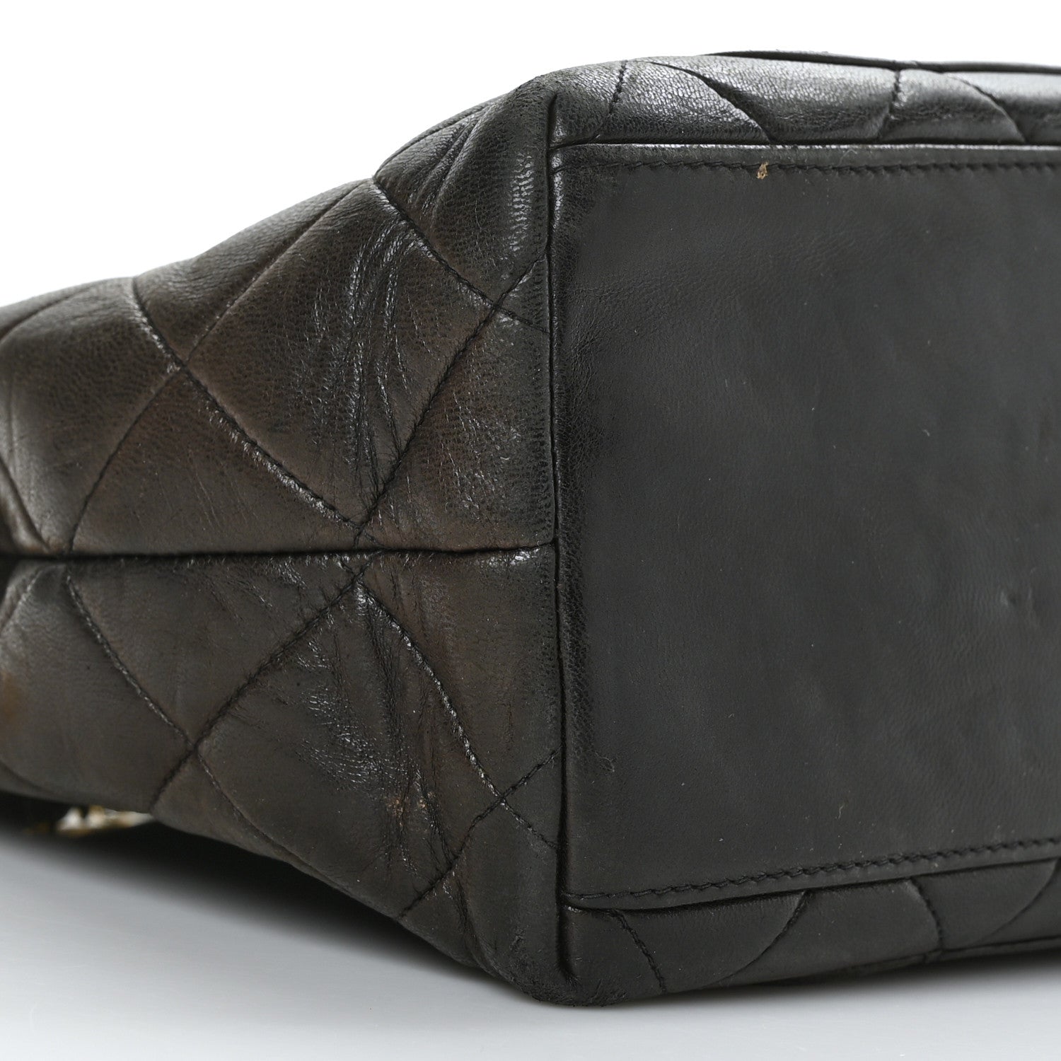 Chanel Lambskin Quilted Sun Medallion Shoulder Bag Black 9 of 10