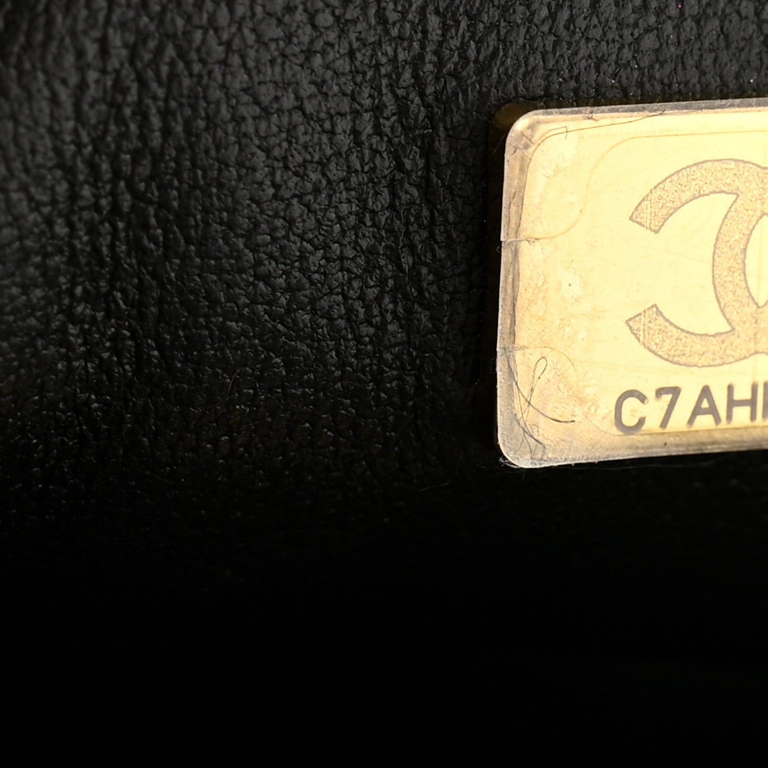 Chanel Crumpled Calfskin Quilted Clutch Black 7 of 10