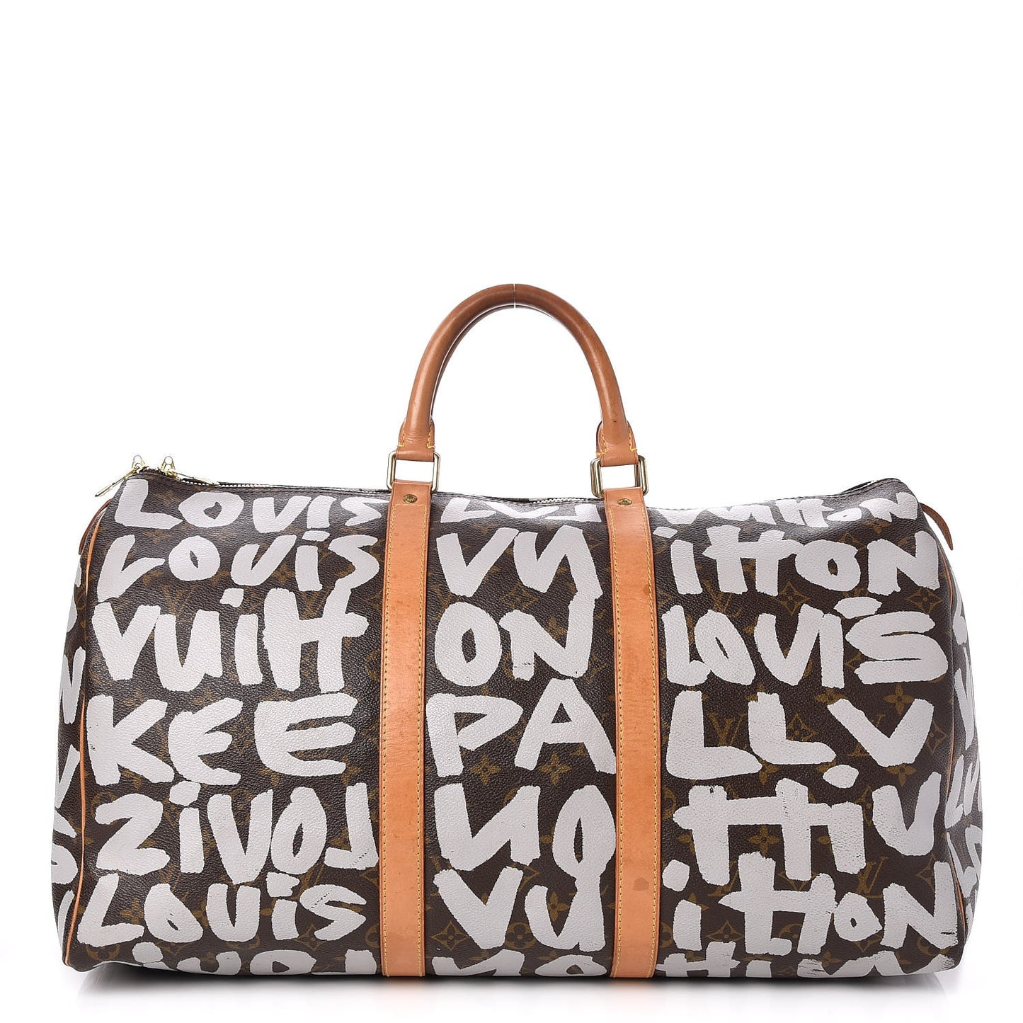 Graffiti Keepall 50 Silver