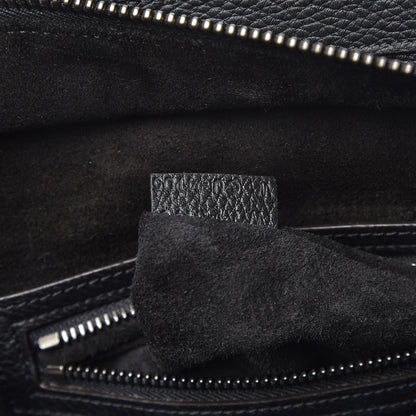 Celine Drummed Calfskin Micro Luggage Black 7 of 13