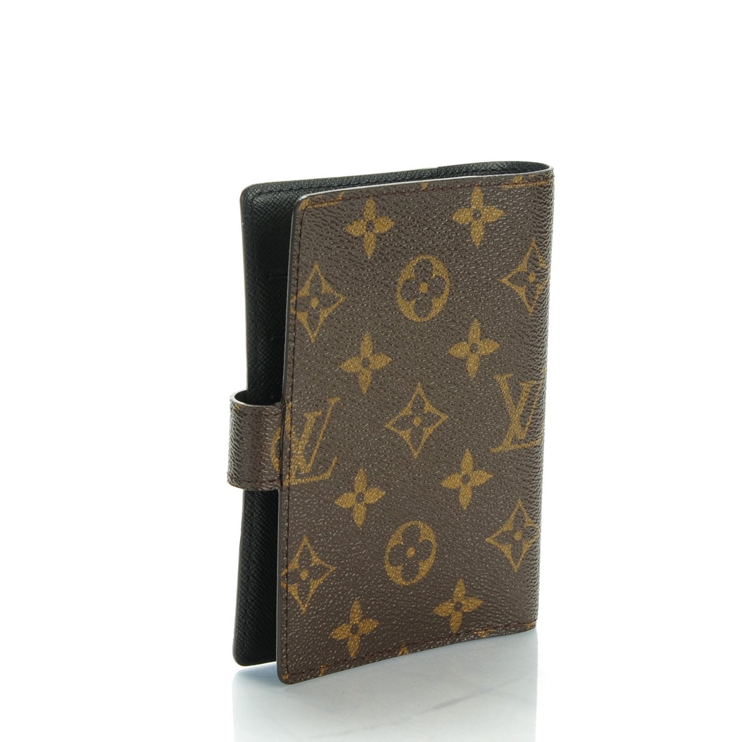 Monogram Koala Small Ring Agenda Cover Black