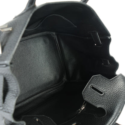 Hermes Taurillon Clemence Birkin 30 Black 22 of 31