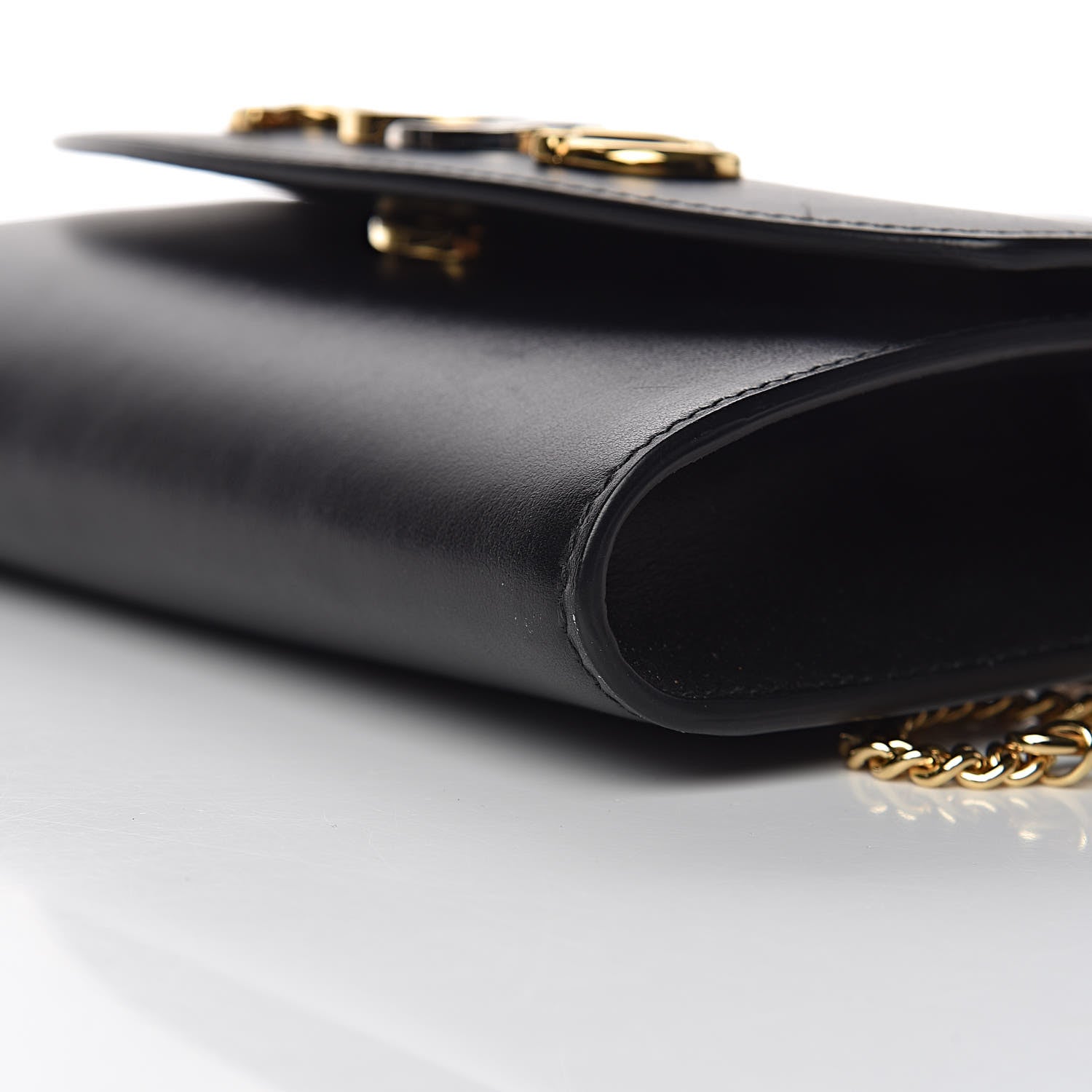 Gucci Smooth Calfskin Mini Zumi Shoulder Bag Black 12 of 13