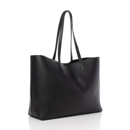Saint Laurent Calfskin Large Shopping Tote Black 3 of 10