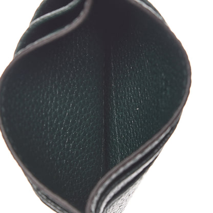 Gucci Grainy Calfskin Zumi Card Holder Vintage Green 5 of 7