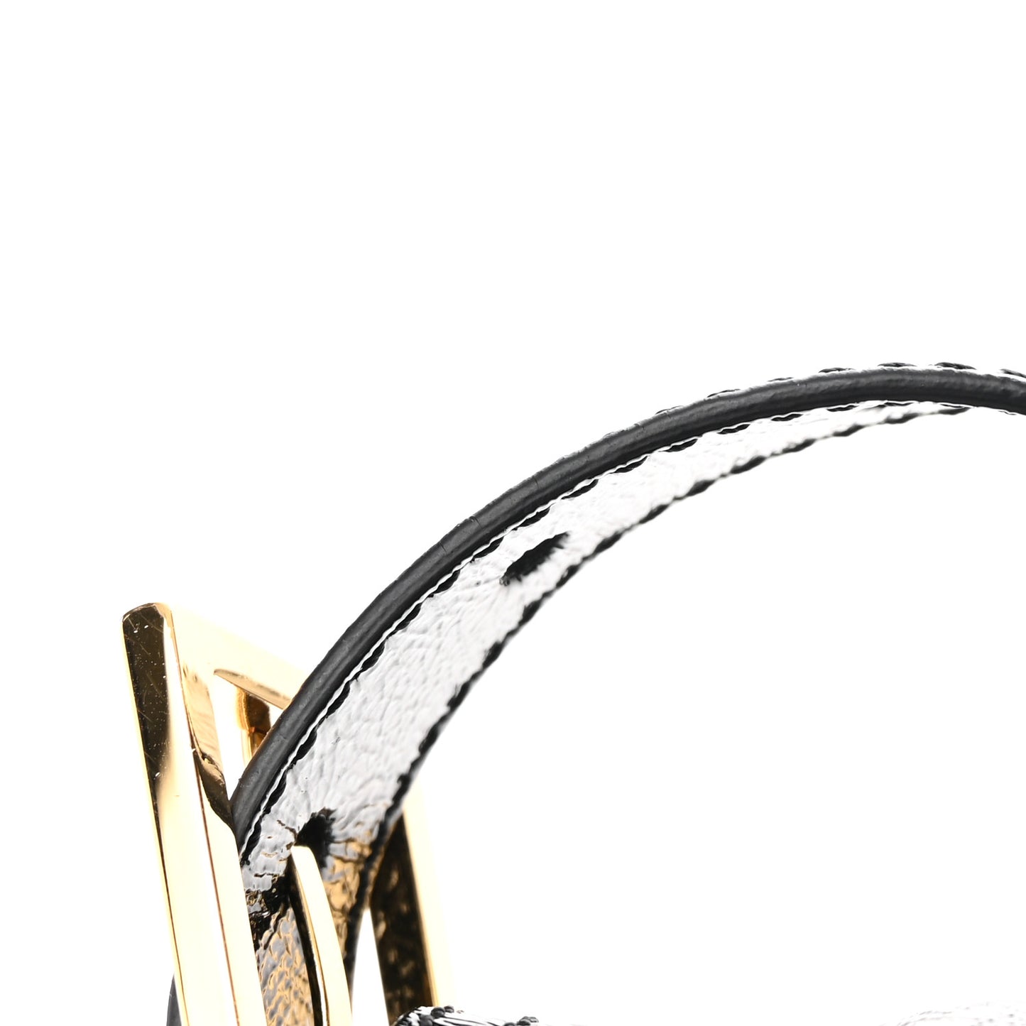 Vitello Naplak Large Convertible Baguette Black