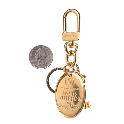 Louis Vuitton 101 Champs Elysees Maizeon Key Charm Gold 2 of 4