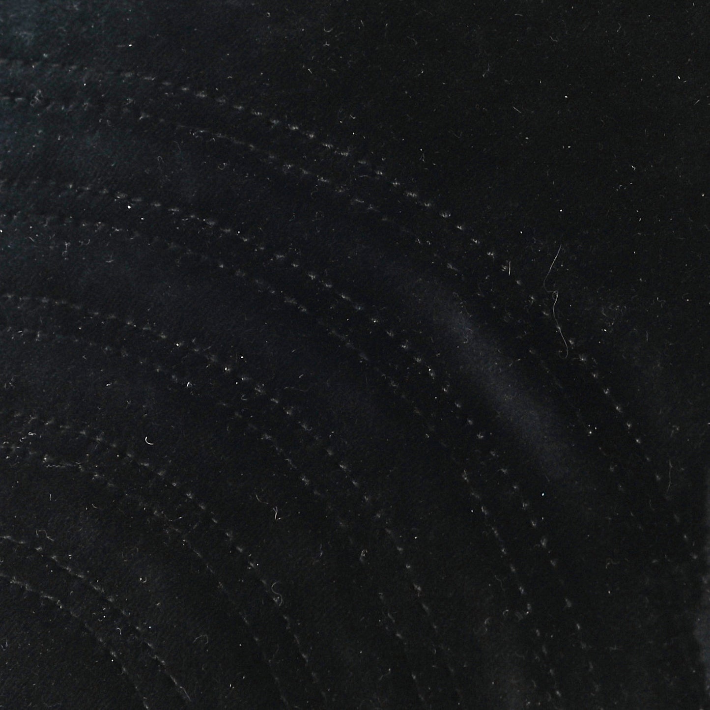 Velvet Matelasse Small GG Marmont Shoulder Bag Black