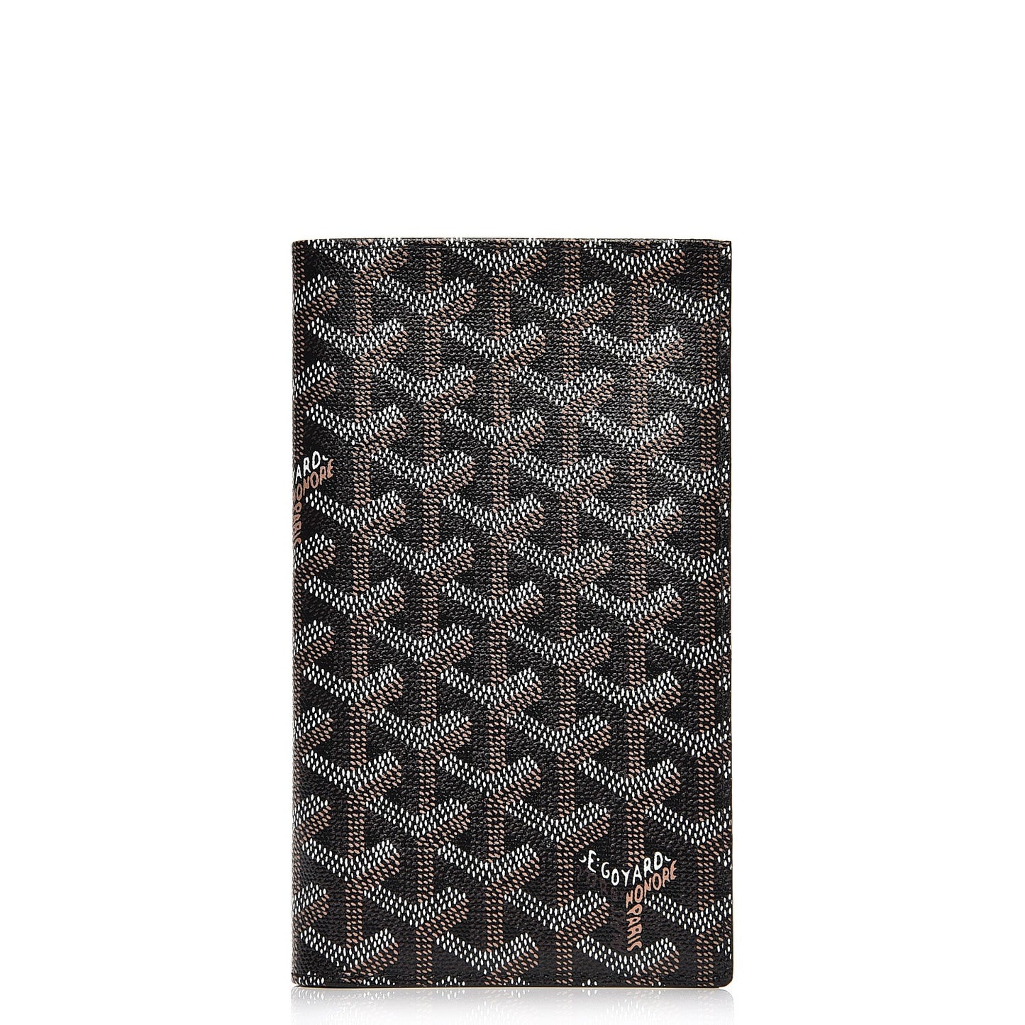 Goyardine Long Bi-Fold Wallet Black