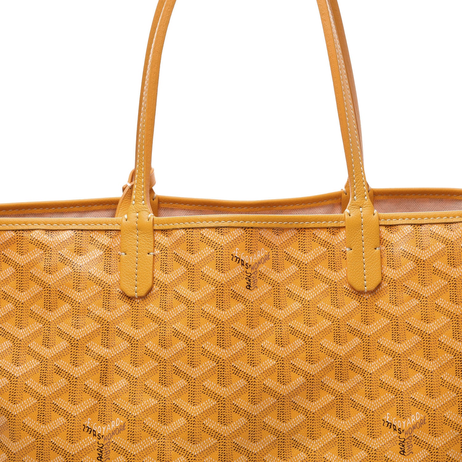 Goyard Goyardine Saint Louis PM Yellow 10 of 10