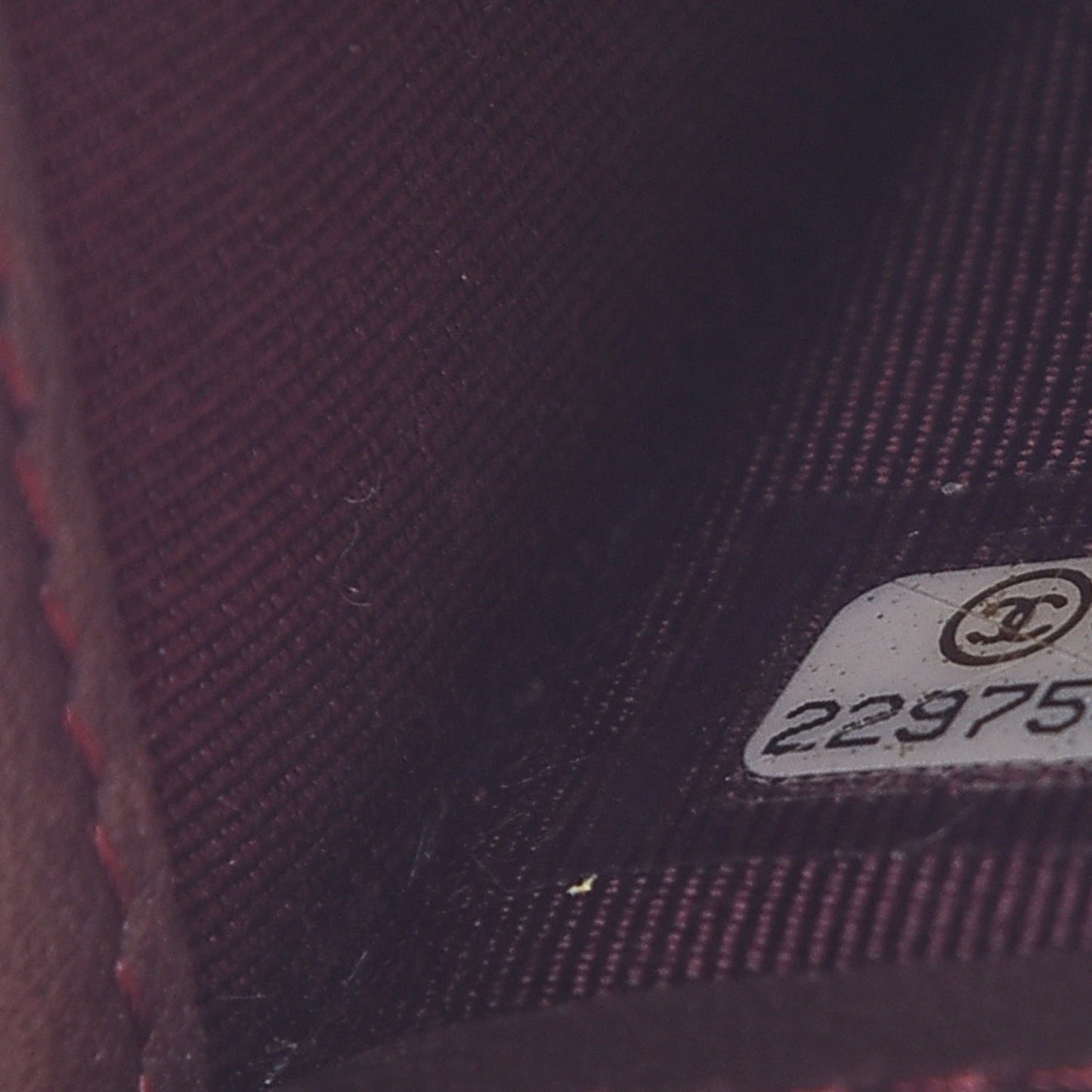 Lambskin Quilted Card Holder Wallet Black