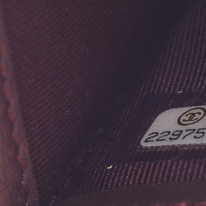 Chanel Lambskin Quilted Card Holder Wallet Black 8 of 8