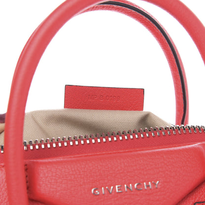 Givenchy Sugar Goatskin Small Antigona Red 7 of 9