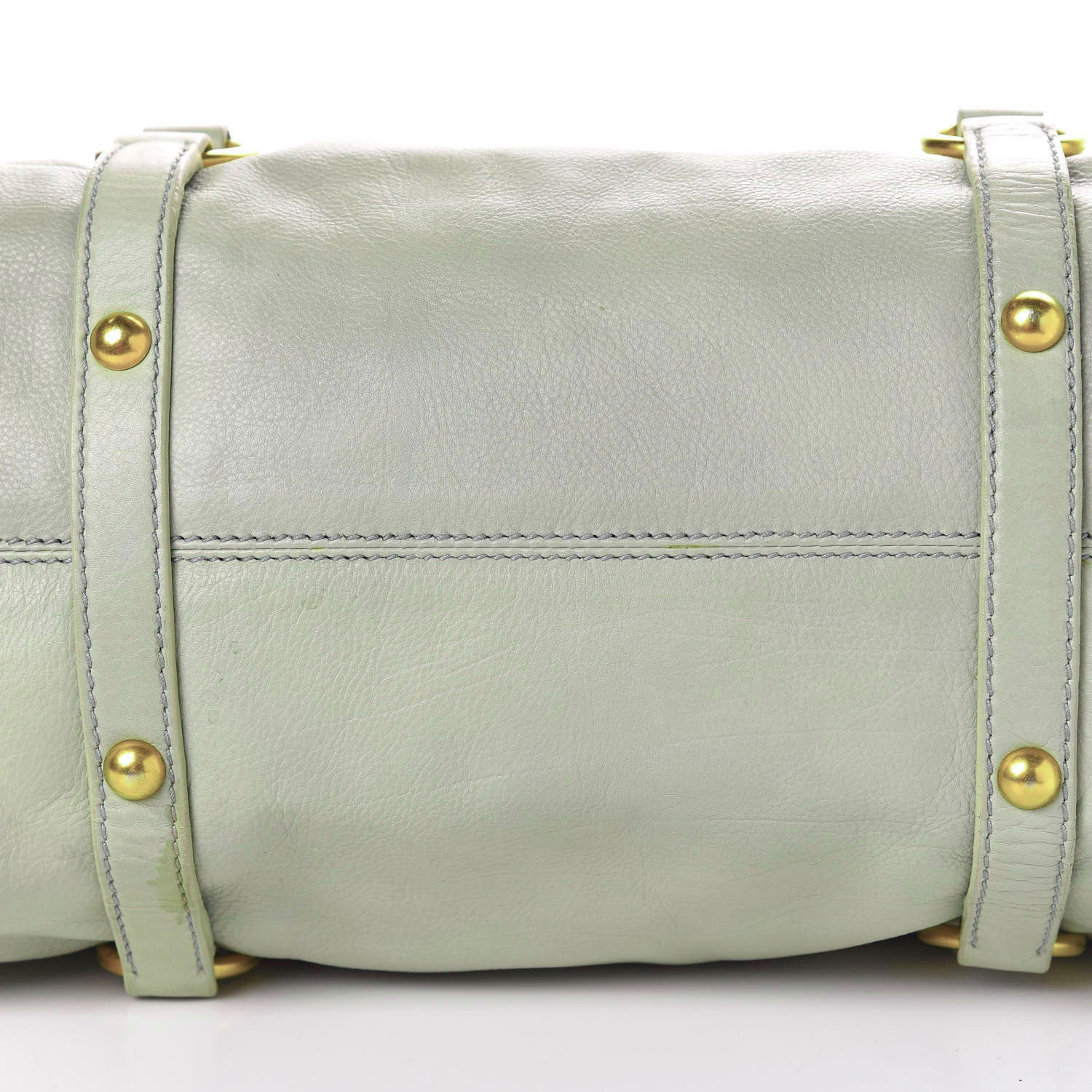 Miu Miu Vitello Bow Bag Nube 9 of 16