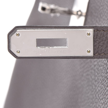 Hermes Togo Kelly Retourne 28 Etain 25 of 34