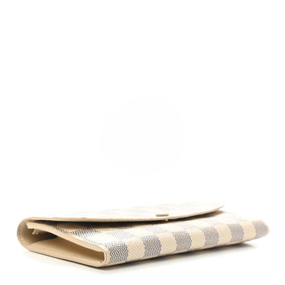 Louis Vuitton Damier Azur Emilie Wallet 4 of 7