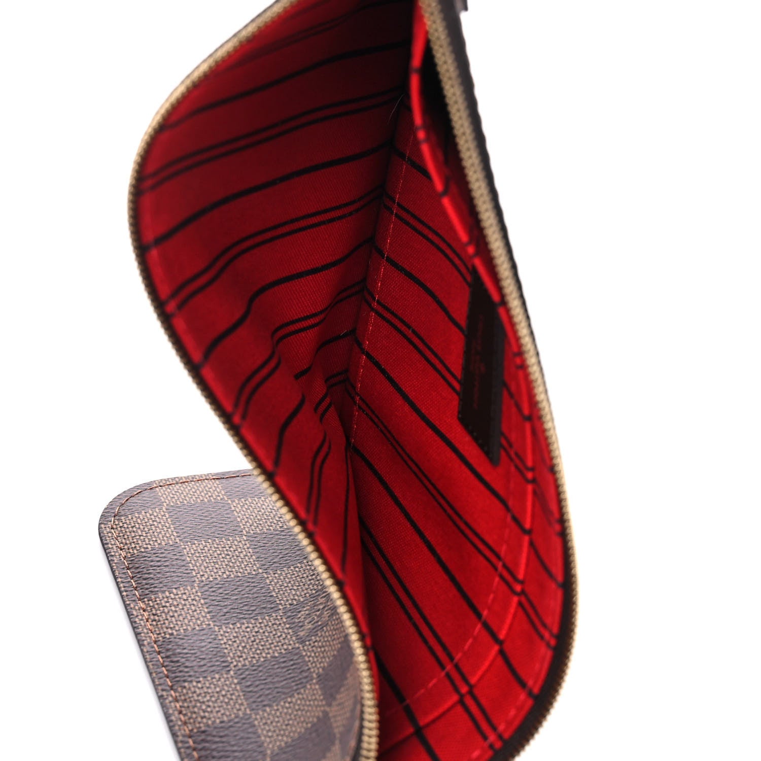 Louis Vuitton Damier Ebene Neverfull MM GM Pochette 5 of 7