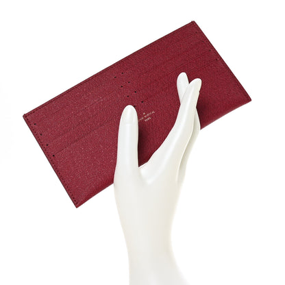 Louis Vuitton Calfskin Felicie Card Holder Insert Fuchsia 2 of 6