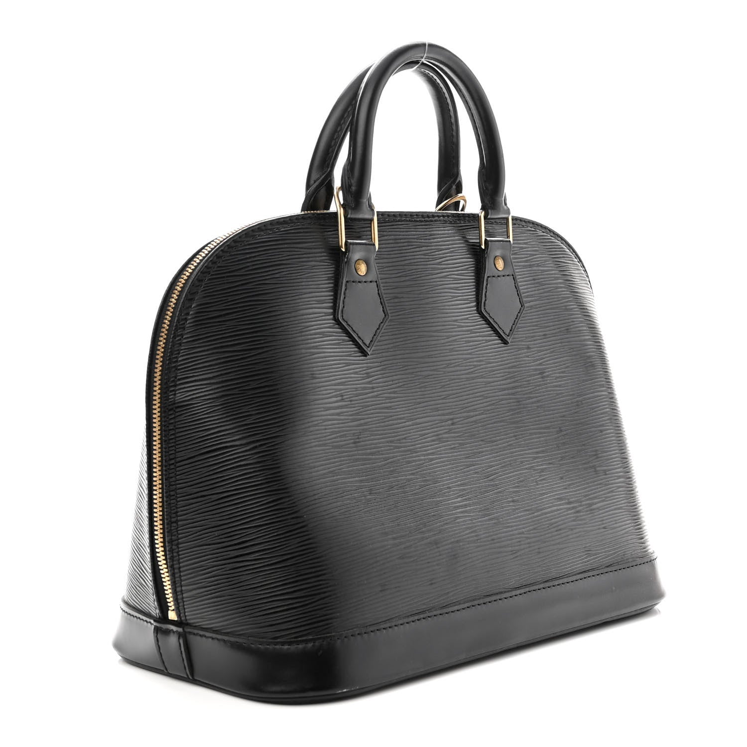 Louis Vuitton Epi Alma PM Black 3 of 10