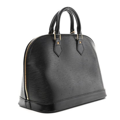 Louis Vuitton Epi Alma PM Black 3 of 10