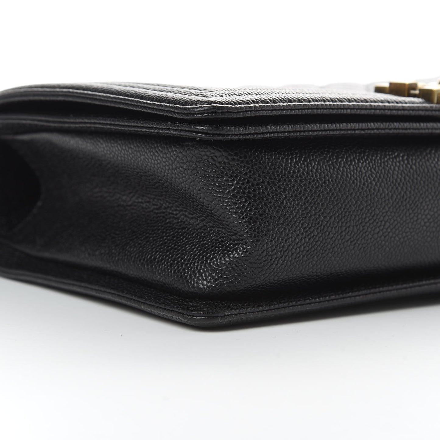 Caviar Quilted New Medium Boy Flap Black