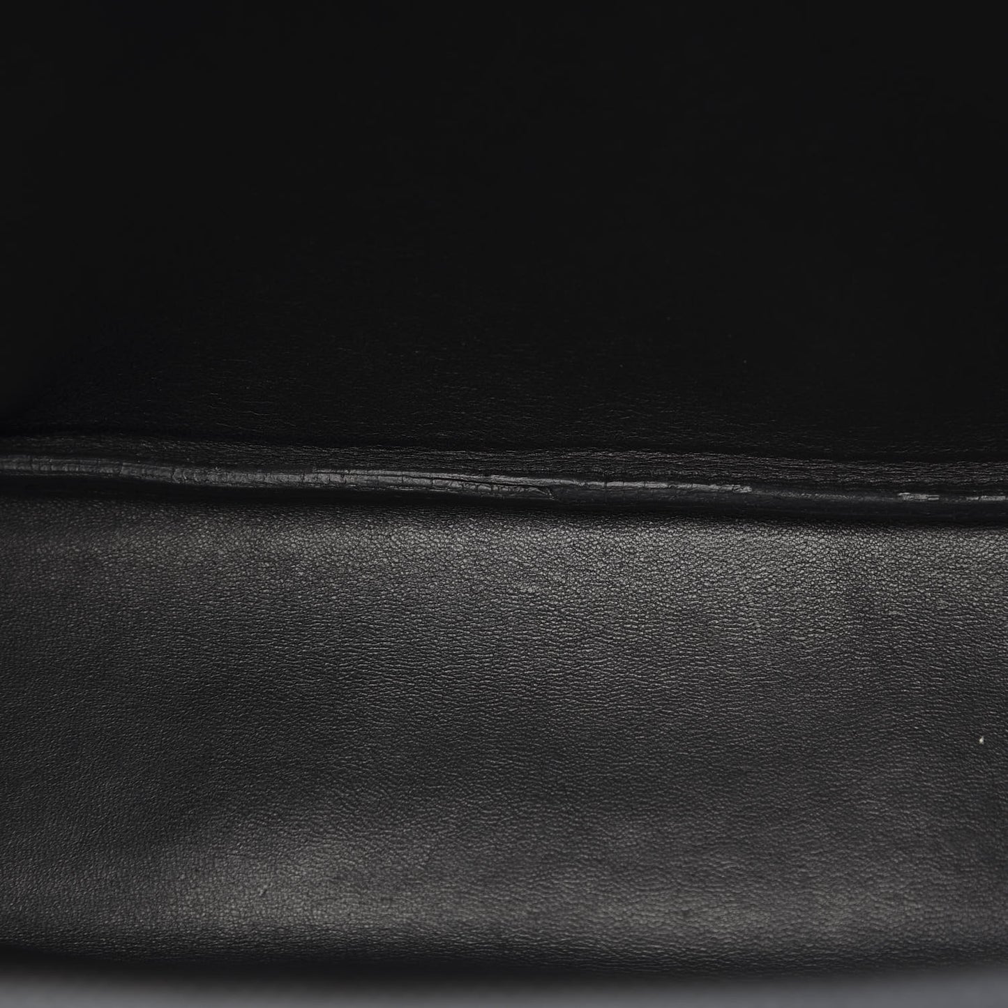 Saffiano Cuir Medium Double Handle Tote Black