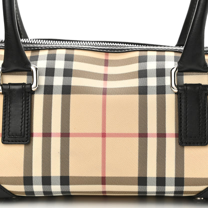 Burberry House Check Studded Bowler Black 8 of 12
