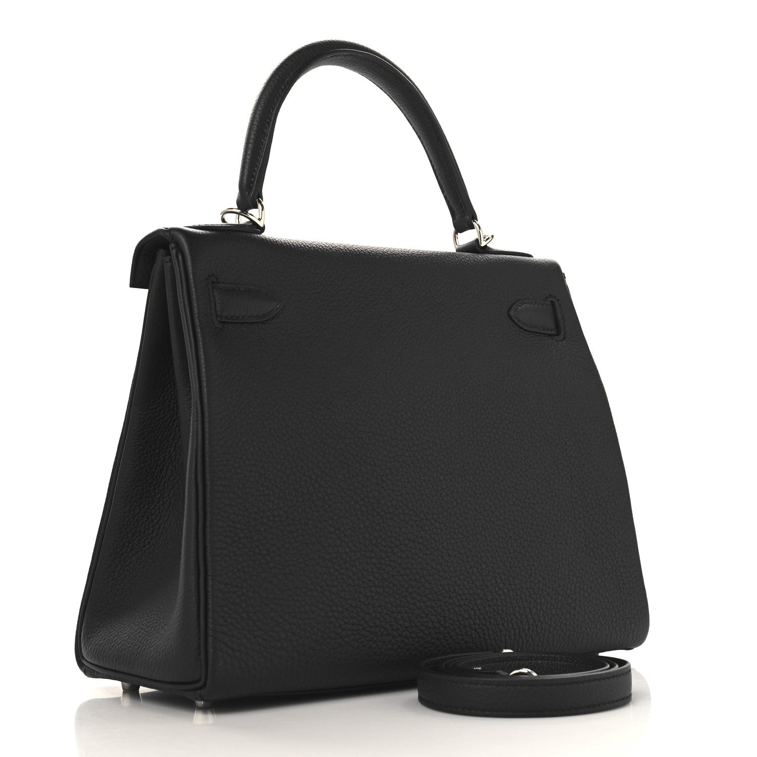 Hermes Togo Kelly Retourne 28 Black 3 of 11