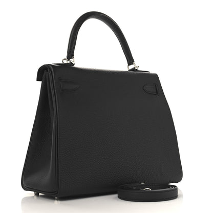 Hermes Togo Kelly Retourne 28 Black 3 of 11