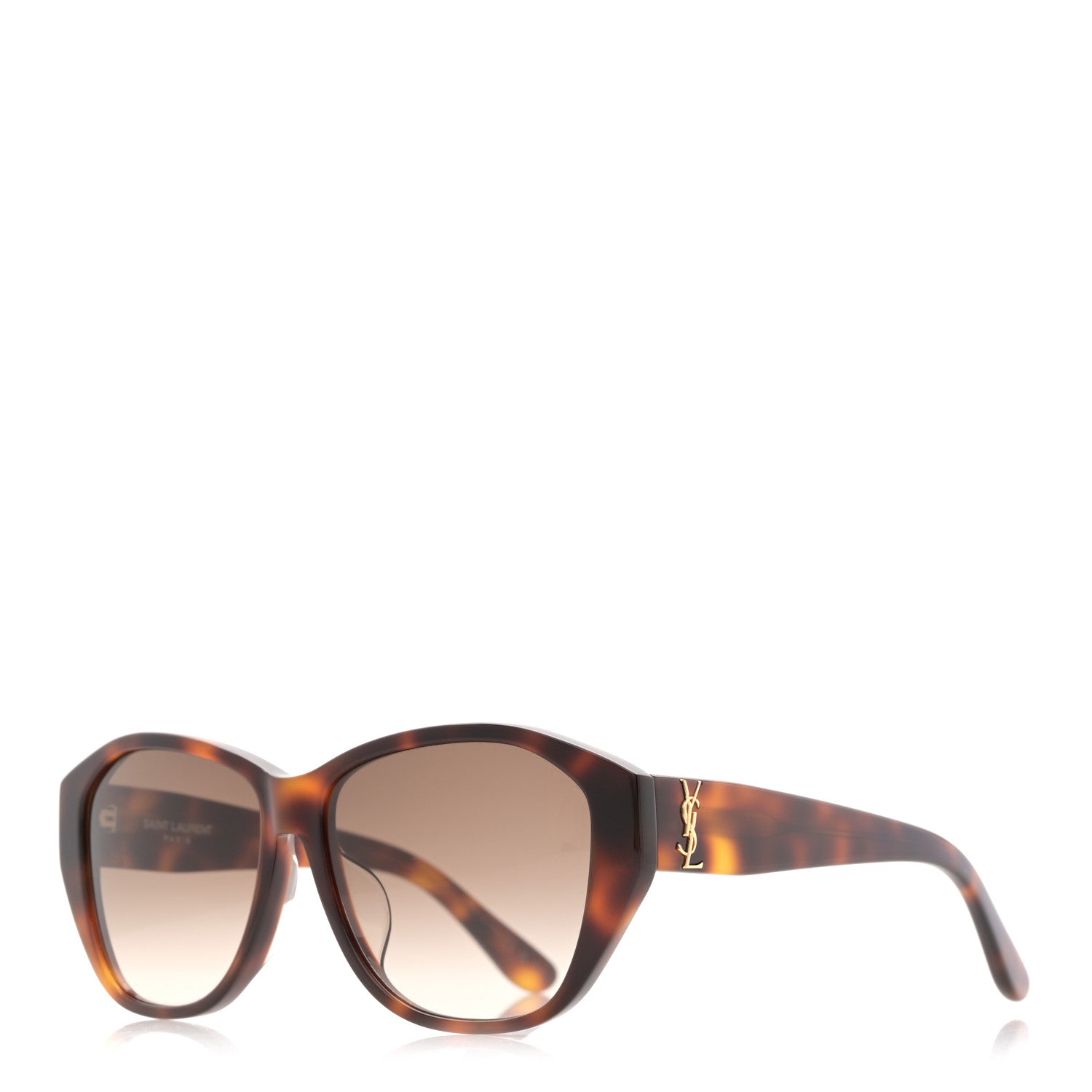 Saint Laurent SL M8/FN Sunglasses Tortoise 1 of 7