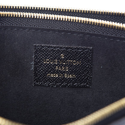 Louis Vuitton Monogram Giant Jungle Pochette Double Zip Black 7 of 10