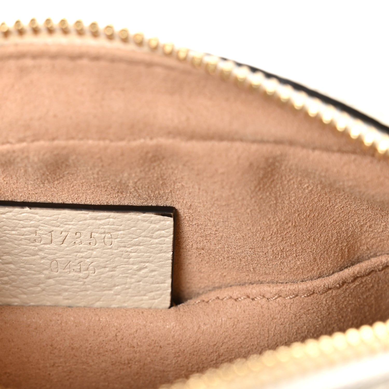 Gucci GG Supreme Monogram Textured Calfskin Web Mini Ophidia Shoulder Bag Beige Ebony Mystic White 7 of 11