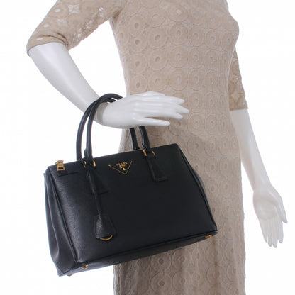 Prada Saffiano Lux Tote Nero Black 2 of 8