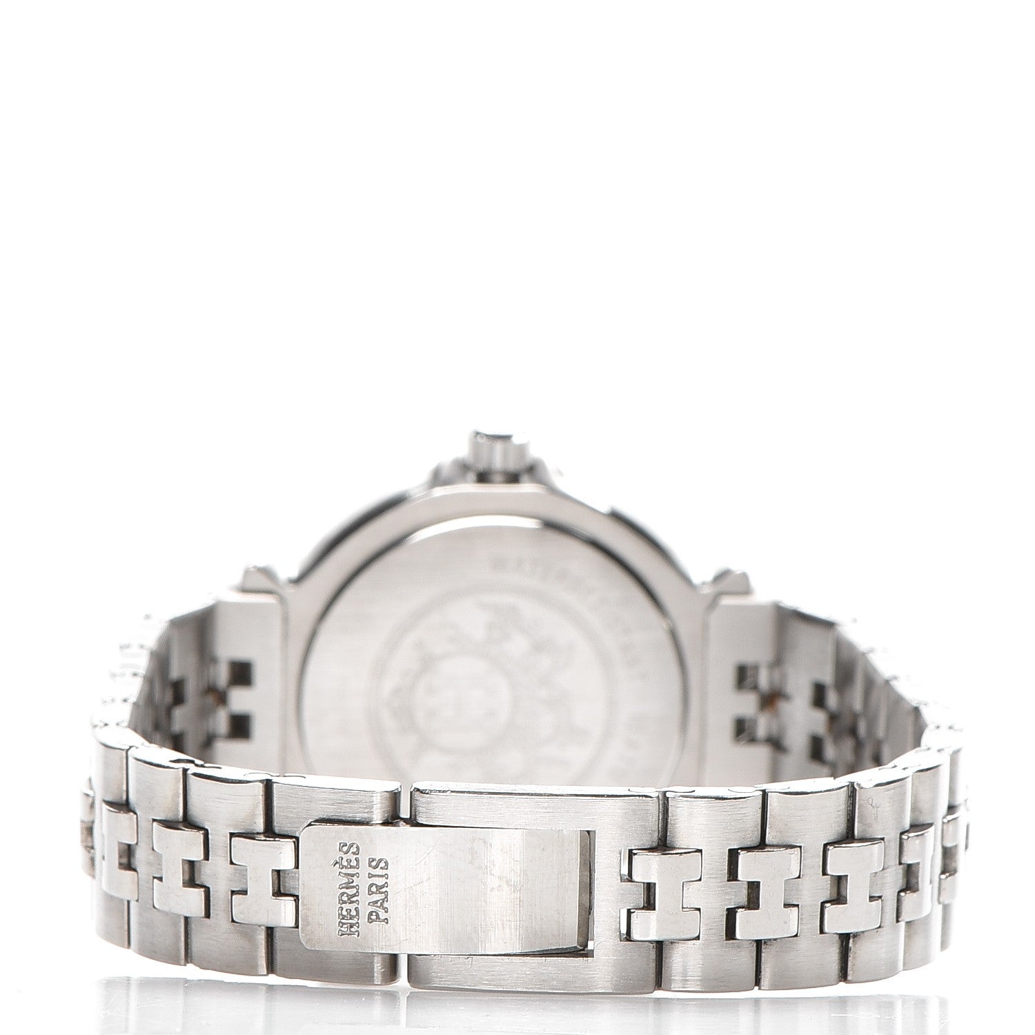 Hermes Stainless Steel 27mm Captain Nemo Quartz Watch Gold 4 of 7