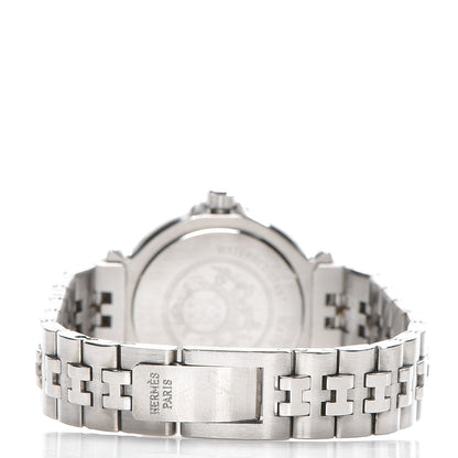 Hermes Stainless Steel 27mm Captain Nemo Quartz Watch Gold 4 of 7